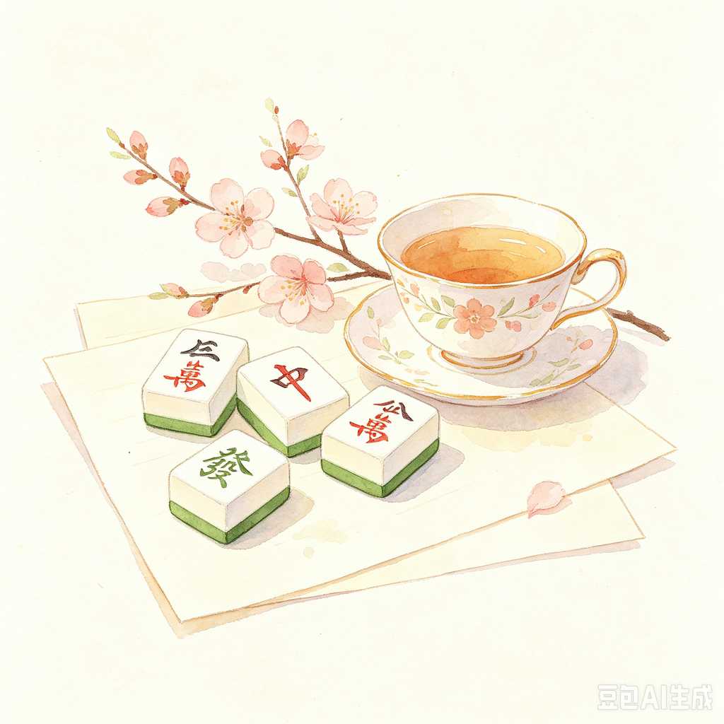 art collection mahjong set